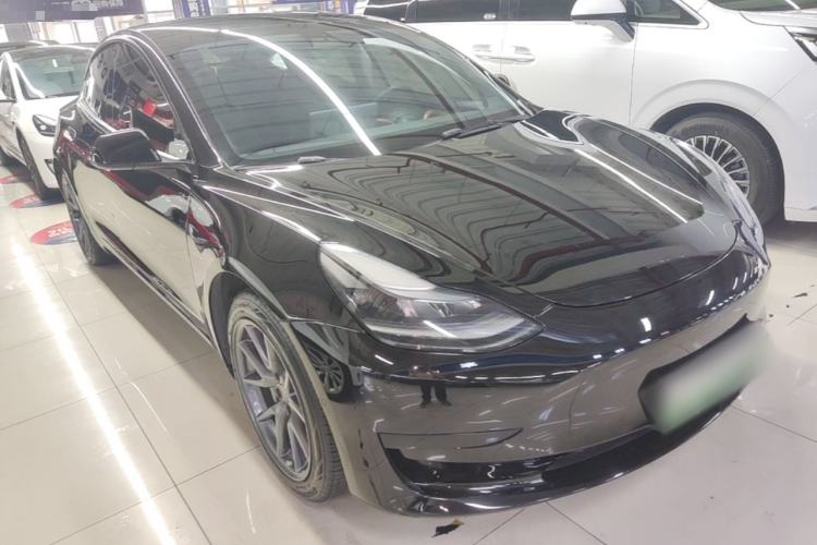Used Tesla Model 3 2021 Standard Range Rear-Wheel Drive Upgraded Version 3D6 Front Right 45 Deg