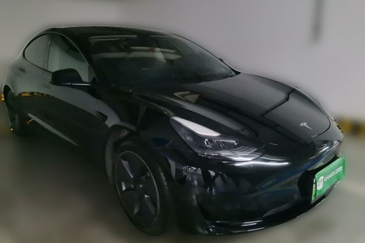 Used Tesla Model 3 2021 Standard Range Rear-Wheel Drive Upgraded Version 3D6 Front Right 45 Deg