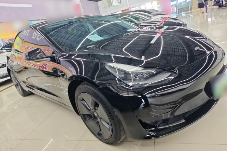 Used Tesla Model 3 2021 Standard Range Rear-Wheel Drive Upgraded Version 3D6 Front Right 45 Deg