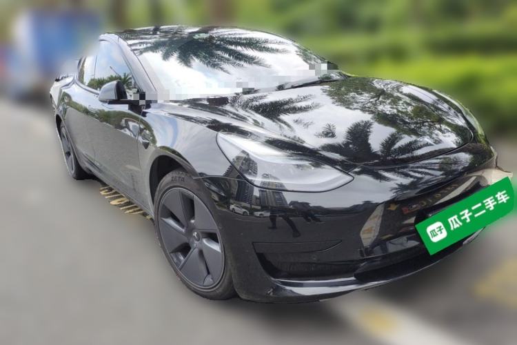 Used Tesla Model 3 2021 Standard Range Rear-Wheel Drive Upgraded Version 3D6 Front Right 45 Deg