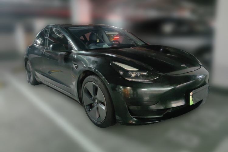 Used Tesla Model 3 2021 Standard Range Rear-Wheel Drive Upgraded Version 3D6 Front Right 45 Deg