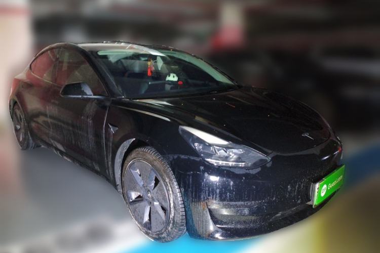 Used Tesla Model 3 2021 Standard Range Rear-Drive Upgraded Version Front Right 45 Deg