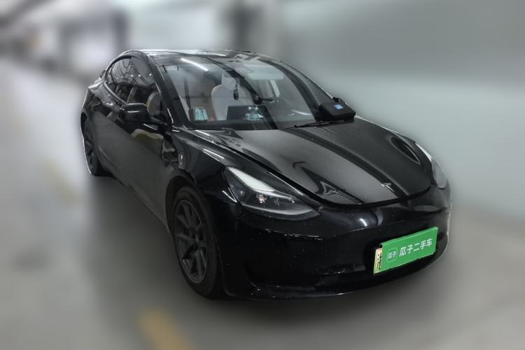 Used Tesla Model 3 2021 Standard Range Rear-Wheel Drive Upgraded Version 3D6 Front Right 45 Deg