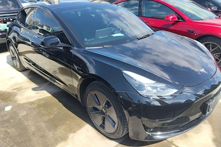 Used Tesla Model 3 2021 Standard Range Rear-Wheel Drive Upgraded Version 3D6 Front Right 45 Deg