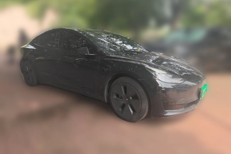 Used Tesla Model 3 2021 Standard Range Rear-Drive Upgraded Version Front Right 45 Deg