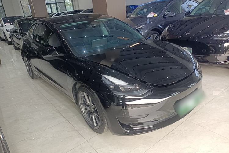 Used Tesla Model 3 2021 Standard Range Rear-Wheel Drive Upgraded Version 3D6 Front Right 45 Deg