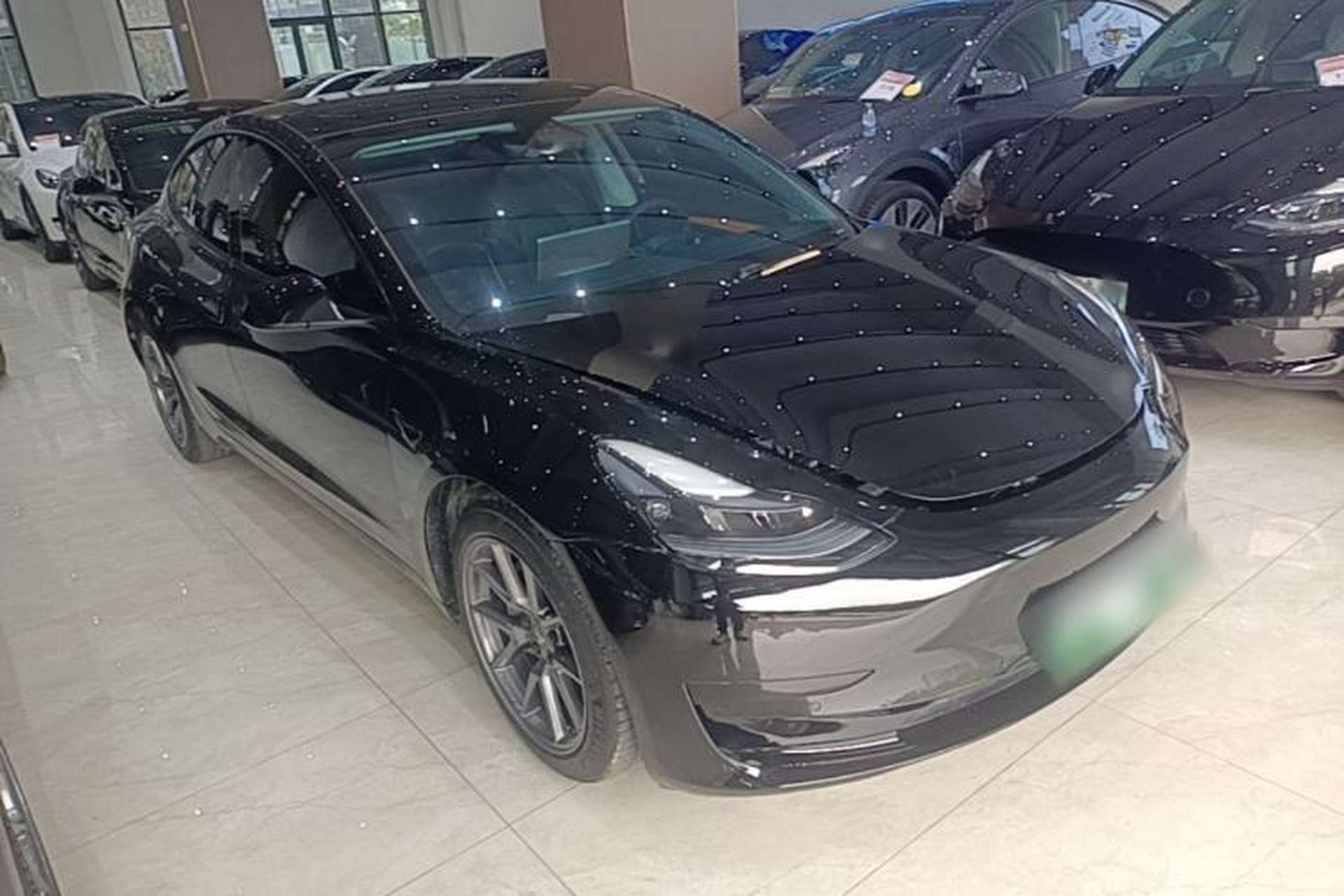Used Tesla Model 3 2021 Standard Range Rear-Wheel Drive Upgraded Version 3D6 Front Right 45 Deg