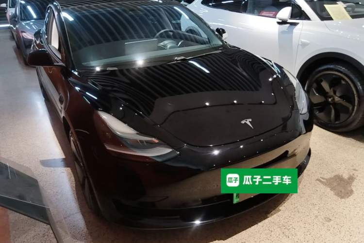 Used Tesla Model 3 2021 Standard Range Rear-Drive Upgraded Version Front Right 45 Deg