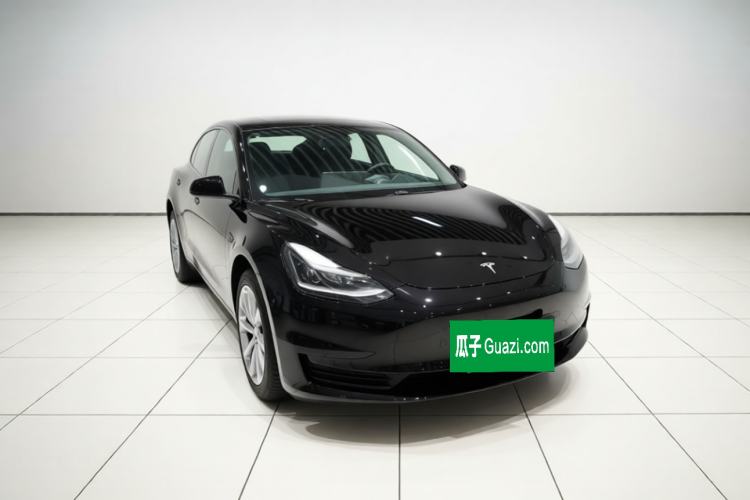Used Tesla Model 3 2021 Standard Range Rear-Drive Upgraded Version Front Right 45 Deg