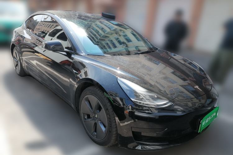 Used Tesla Model 3 2021 Standard Range Rear-Wheel Drive Upgraded Version 3D6 Front Right 45 Deg