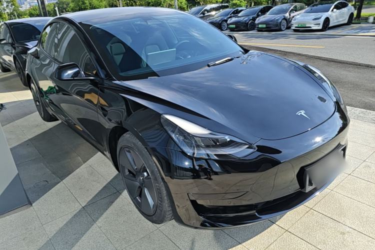 Used Tesla Model 3 2021 Revised Version Standard Range Rear-Wheel Drive Upgraded Edition 3D1 Front Right 45 Deg