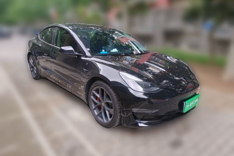 Used Tesla Model 3 2021 Revised Version II – Performance High-Performance All-Wheel-Drive Edition Front Right 45 Deg