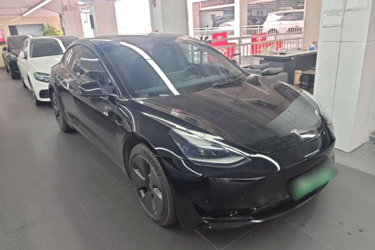 Used Tesla Model 3 2021 Standard Range Rear-Wheel Drive Upgraded Version 3D6 Front Right 45 Deg