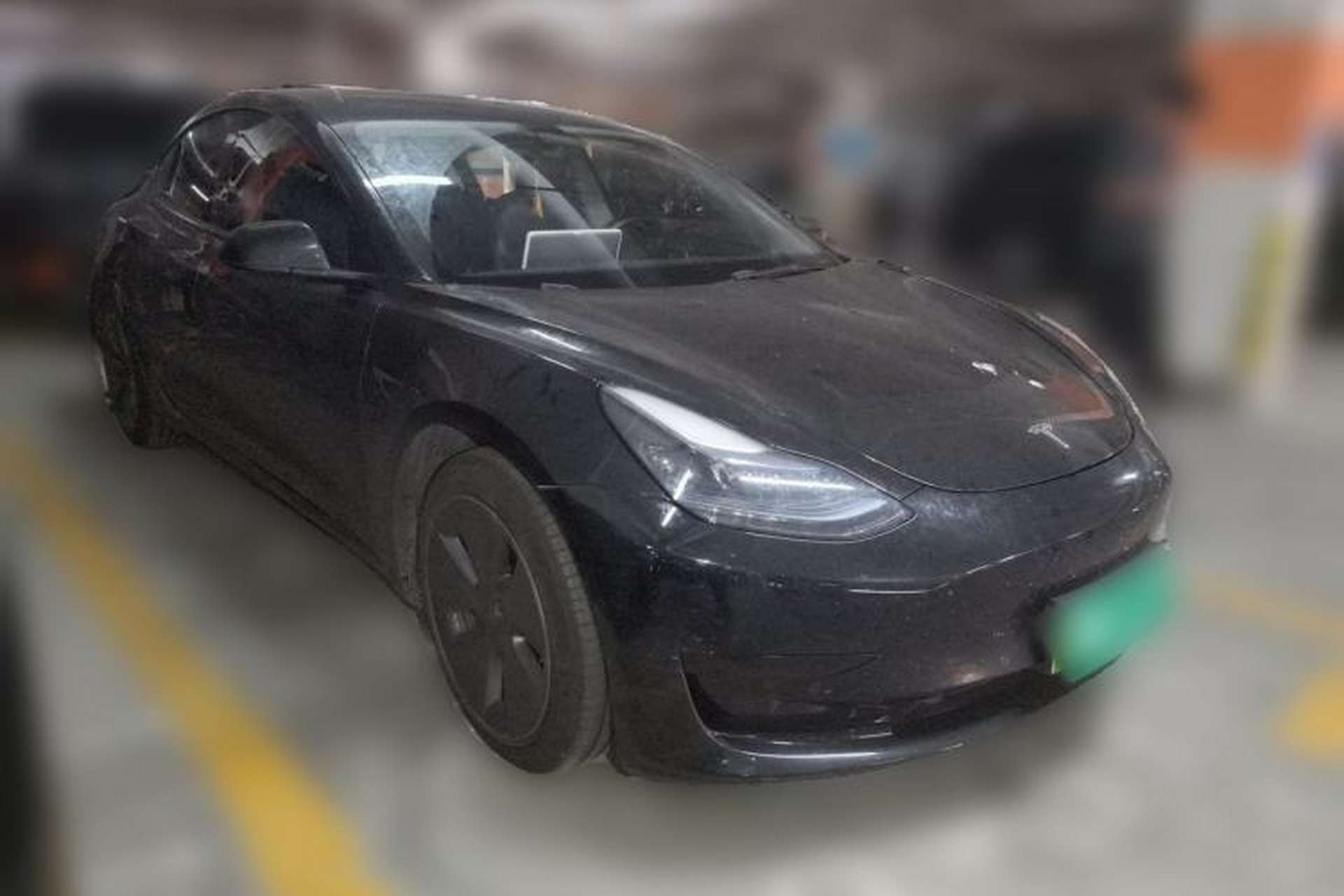 Used Tesla Model 3 2021 Revised Version Standard Range Rear-Wheel Drive Upgraded Edition 3D1 Front Right 45 Deg