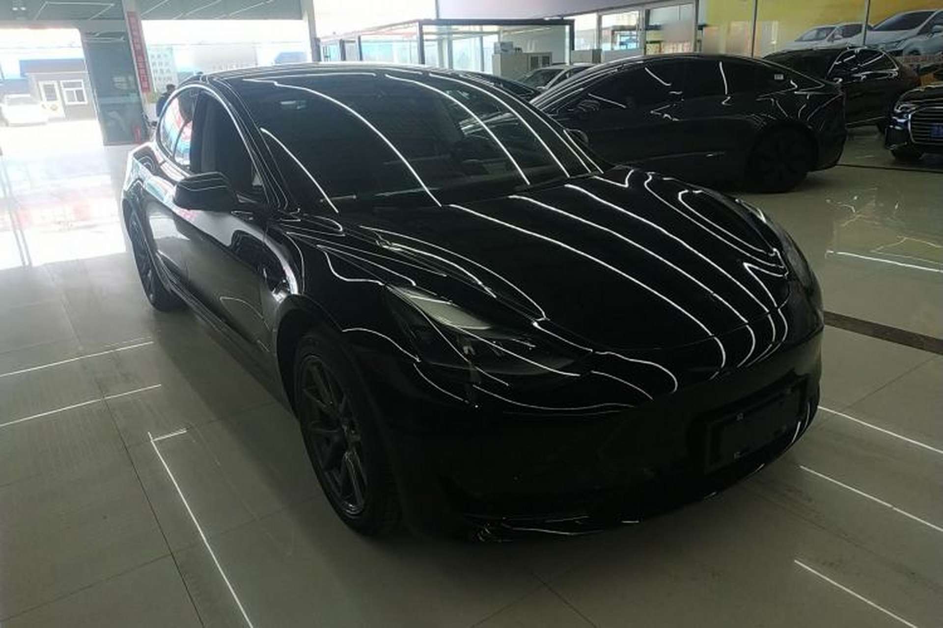 Used Tesla Model 3 2021 Standard Range Rear-Wheel Drive Upgraded Version 3D6 Front Right 45 Deg