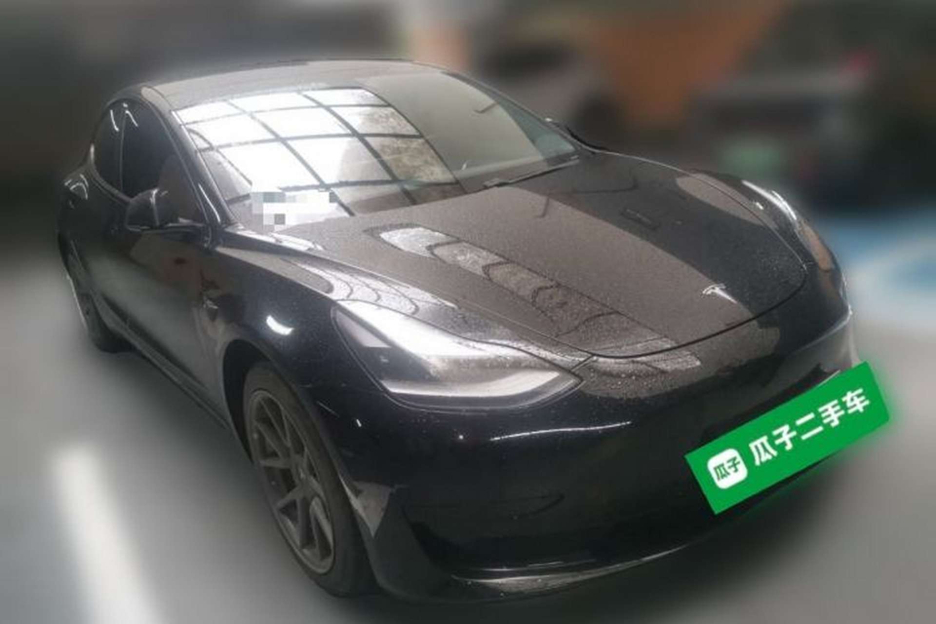 Used Tesla Model 3 2021 Standard Range Rear-Drive Upgraded Version Front Right 45 Deg