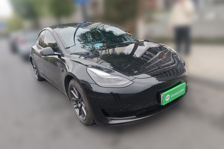Used Tesla Model 3 2021 Standard Range Rear-Wheel Drive Upgraded Version 3D6 Front Right 45 Deg