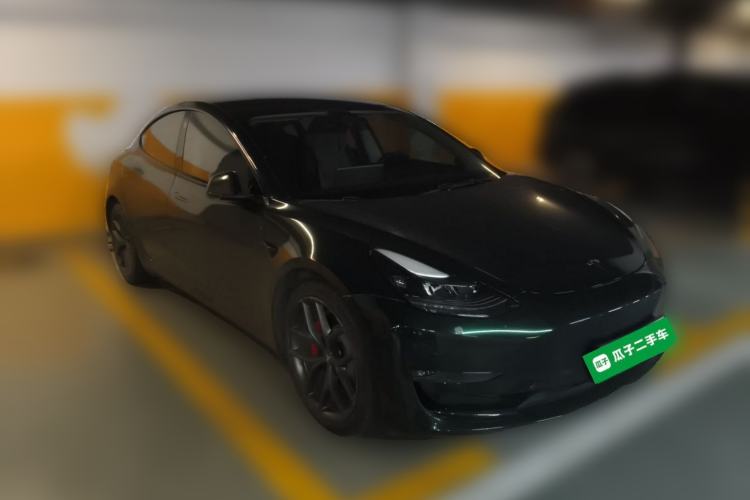 Used Tesla Model 3 2021 Revised Version II – Performance High-Performance All-Wheel-Drive Edition Front Right 45 Deg