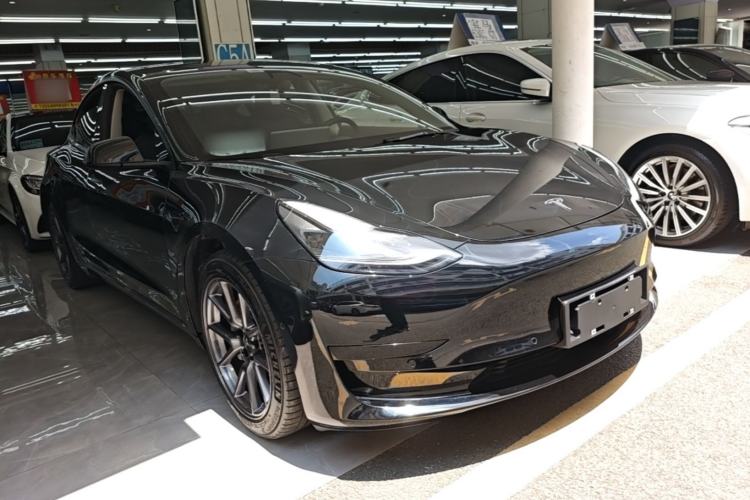 Used Tesla Model 3 2021 Revised Version Standard Range Rear-Wheel Drive Upgraded Edition 3D1 Front Right 45 Deg