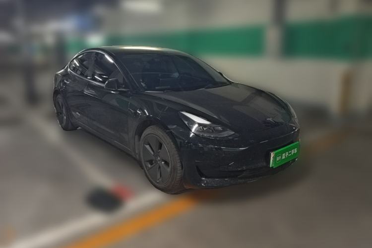 Used Tesla Model 3 2021 Revised Version Standard Range Rear-Wheel Drive Upgraded Edition 3D1 Front Right 45 Deg