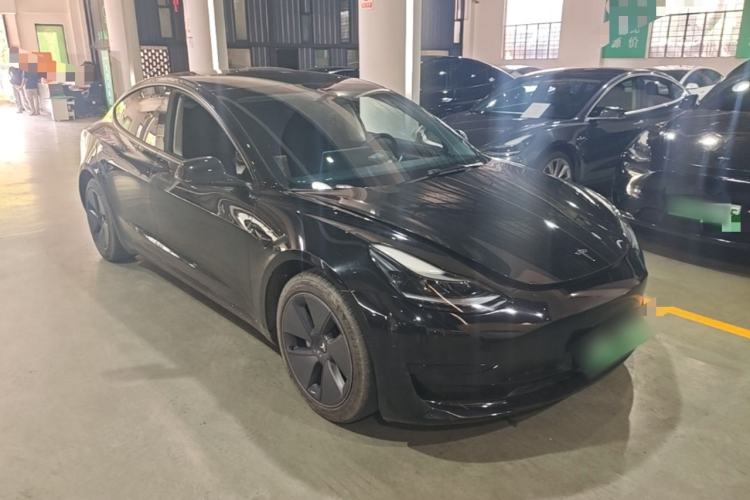 Used Tesla Model 3 2021 Standard Range Rear-Wheel Drive Upgraded Version 3D6 Front Right 45 Deg