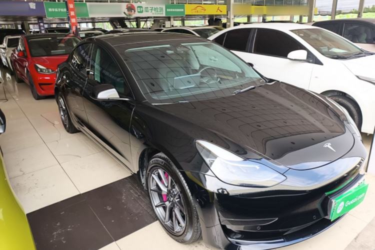 Used Tesla Model 3 2021 Standard Range Rear-Wheel Drive Upgraded Version 3D6 Front Right 45 Deg
