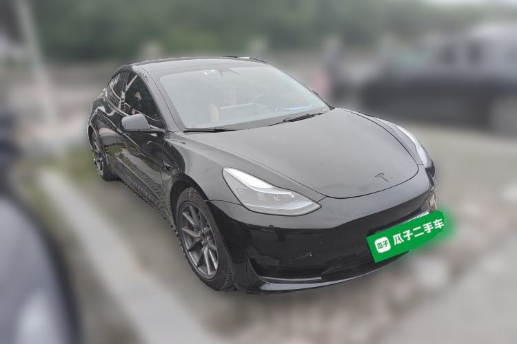 Used Tesla Model 3 2021 Revised Version Standard Range Rear-Wheel Drive Upgraded Edition 3D1 Front Right 45 Deg