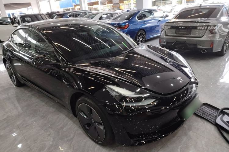 Used Tesla Model 3 2021 Standard Range Rear-Wheel Drive Upgraded Version 3D6 Front Right 45 Deg