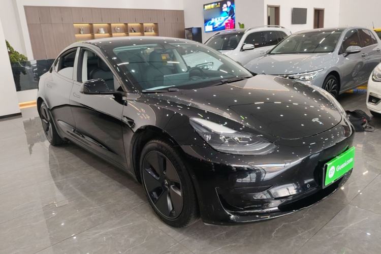 Used Tesla Model 3 2021 Revised Version Standard Range Rear-Wheel Drive Upgraded Edition 3D1 Front Right 45 Deg
