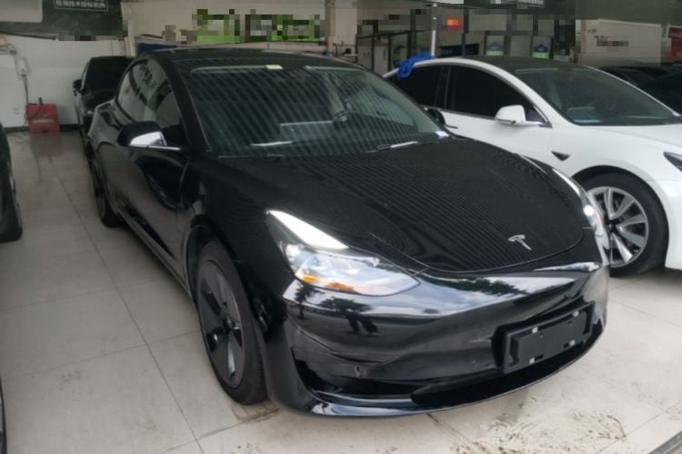Used Tesla Model 3 2021 Standard Range Rear-Wheel Drive Upgraded Version 3D6 Front Right 45 Deg