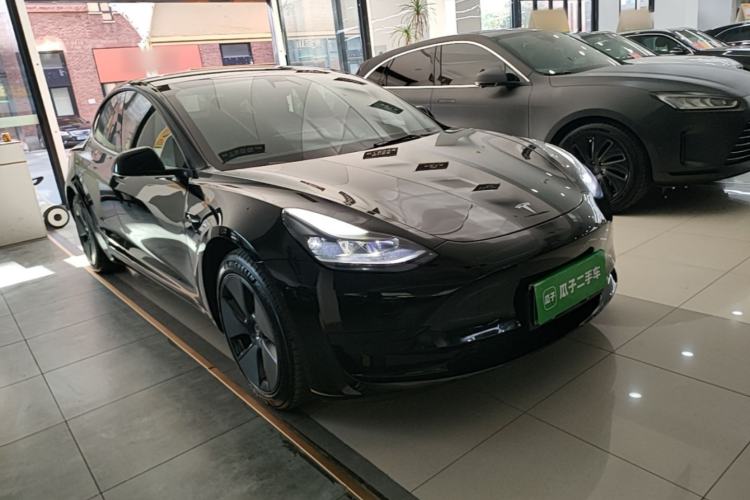 Used Tesla Model 3 2021 Standard Range Rear-Wheel Drive Upgraded Version 3D6 Front Right 45 Deg