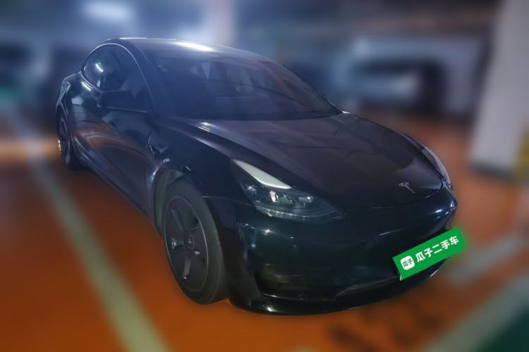 Used Tesla Model 3 2021 Standard Range Rear-Wheel Drive Upgraded Version 3D6 Front Right 45 Deg