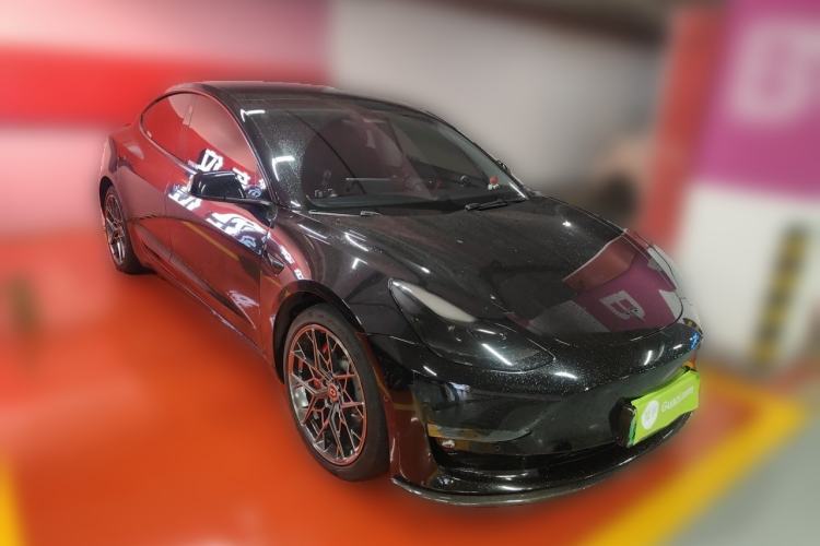 Used Tesla Model 3 2021 Revised Version II – Performance High-Performance All-Wheel-Drive Edition Front Right 45 Deg