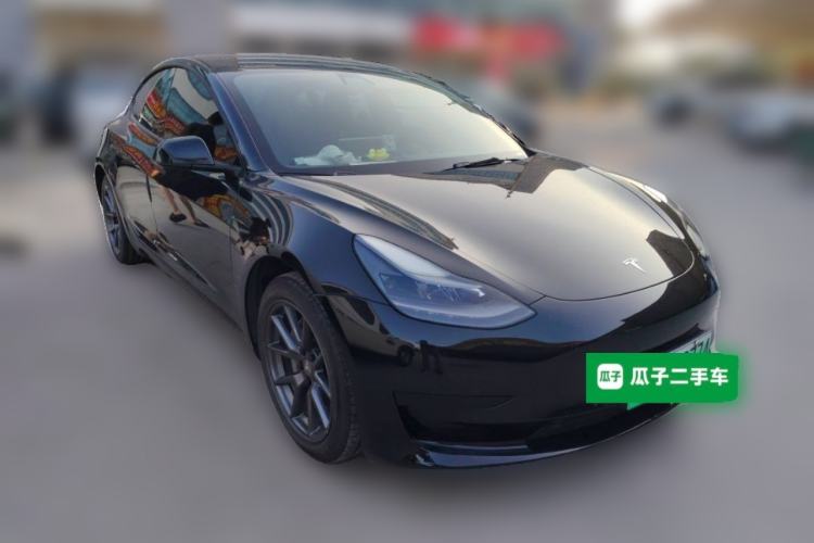 Used Tesla Model 3 2021 Standard Range Rear-Wheel Drive Upgraded Version 3D6 Front Right 45 Deg