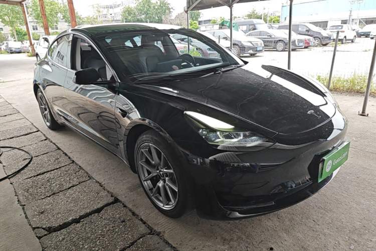 Used Tesla Model 3 2021 Standard Range Rear-Wheel Drive Upgraded Version 3D6 Front Right 45 Deg