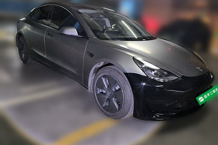 Used Tesla Model 3 2021 Standard Range Rear-Wheel Drive Upgraded Version 3D6 Front Right 45 Deg