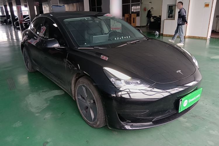 Used Tesla Model 3 2021 Standard Range Rear-Wheel Drive Upgraded Version 3D6 Front Right 45 Deg