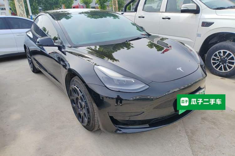 Used Tesla Model 3 2021 Revised Version Standard Range Rear-Wheel Drive Upgraded Edition 3D1 Front Right 45 Deg