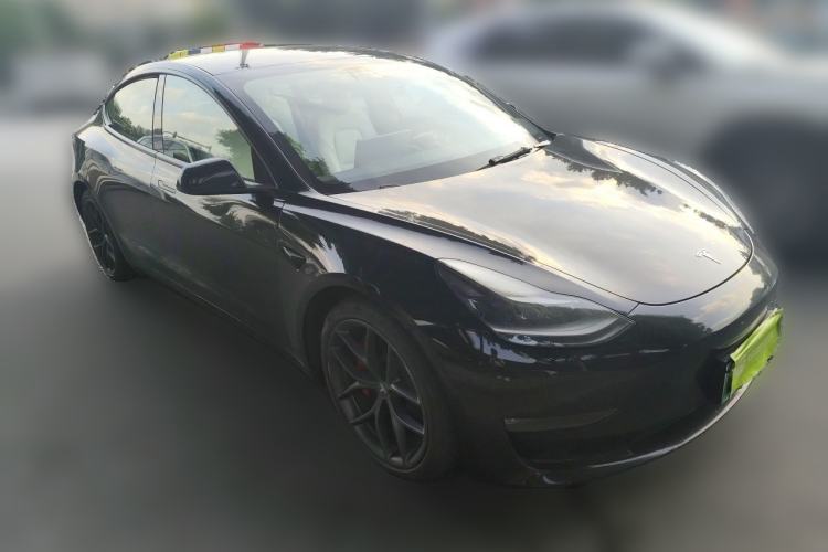Used Tesla Model 3 2021 Performance High-Performance All-Wheel-Drive Version 3D6 Front Right 45 Deg