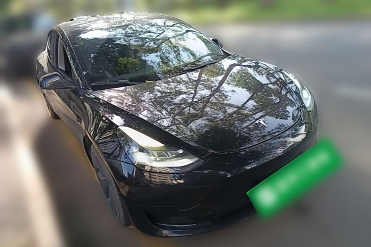 Used Tesla Model 3 2021 Standard Range Rear-Drive Upgraded Version Front Right 45 Deg