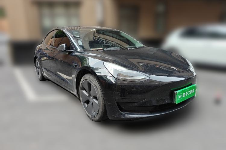 Used Tesla Model 3 2021 Standard Range Rear-Drive Upgraded Version Front Right 45 Deg