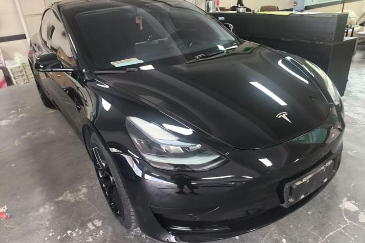 Used Tesla Model 3 2021 Revised Version Standard Range Rear-Wheel Drive Upgraded Edition 3D1 Front Right 45 Deg