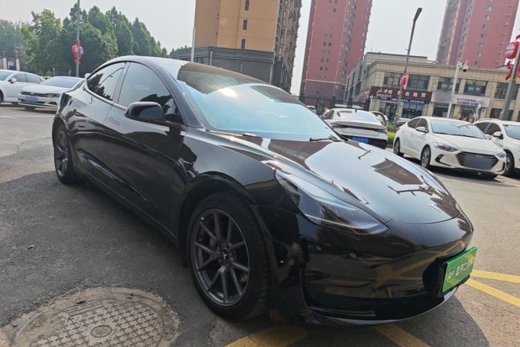 Used Tesla Model 3 2021 Standard Range Rear-Wheel Drive Upgraded Version 3D6 Front Right 45 Deg