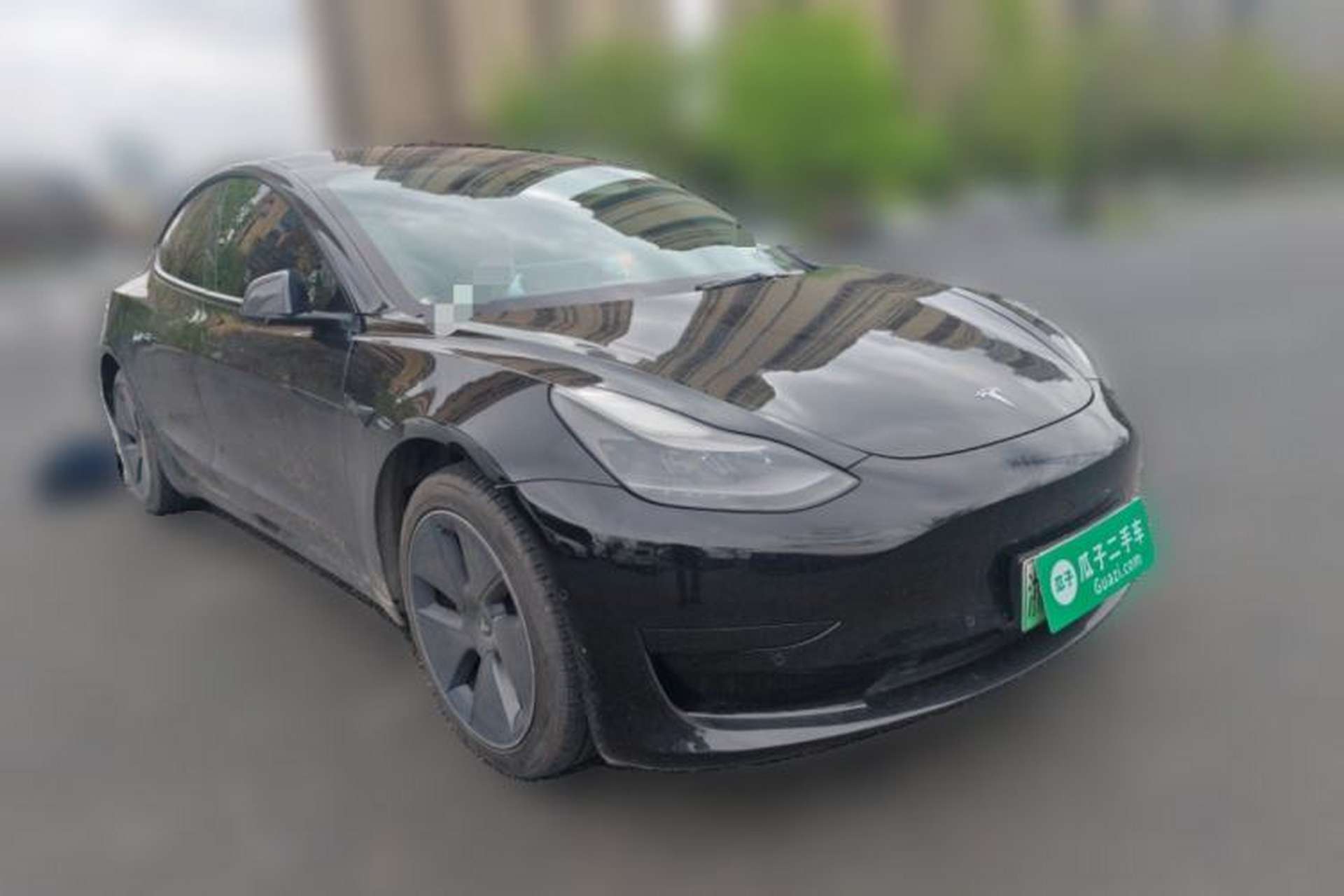 Used Tesla Model 3 2021 Revised Version Standard Range Rear-Wheel Drive Upgraded Edition 3D1 Front Right 45 Deg