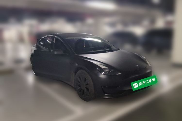 Used Tesla Model 3 2021 Standard Range Rear-Drive Upgraded Version Front Right 45 Deg