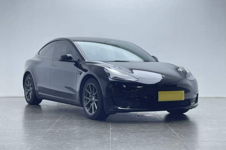 Used Tesla Model 3 2021 Standard Range Rear-Wheel Drive Upgraded Version 3D6 Front Right 45 Deg