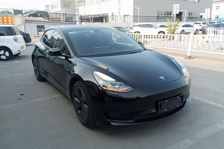 Used Tesla Model 3 2021 Revised Version Standard Range Rear-Wheel Drive Upgraded Edition 3D1 Front Right 45 Deg