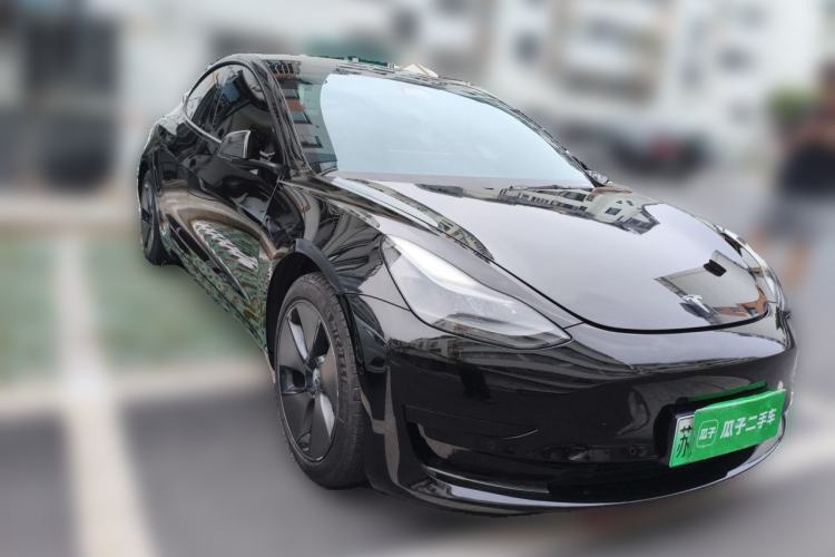 Used Tesla Model 3 2021 Revised Version Standard Range Rear-Wheel Drive Upgraded Edition 3D1 Front Right 45 Deg