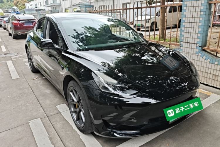 Used Tesla Model 3 2021 Revised Version Standard Range Rear-Wheel Drive Upgraded Edition 3D1 Front Right 45 Deg