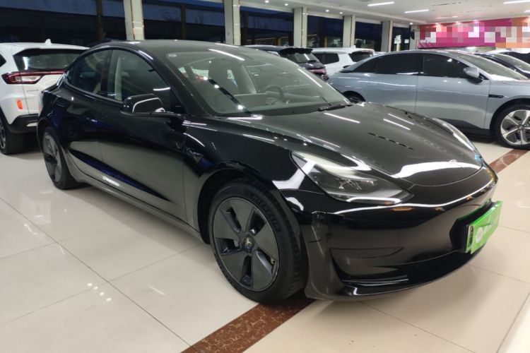 Used Tesla Model 3 2021 Revised Version Standard Range Rear-Wheel Drive Upgraded Edition 3D1 Front Right 45 Deg